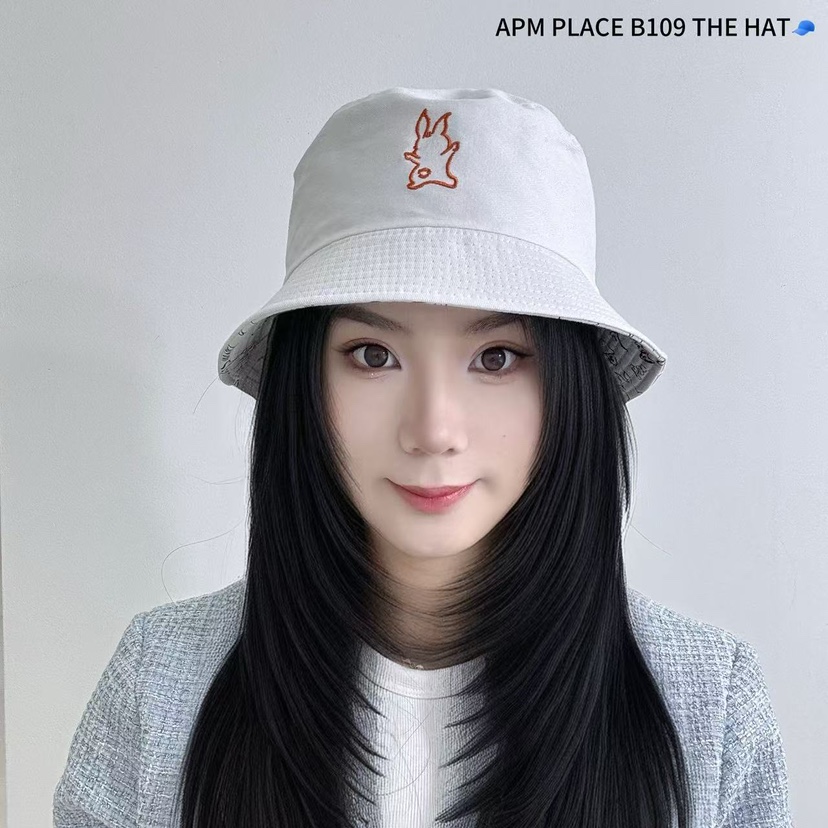 THE HAT-P韓國直郵㊣東大門實拍女裝新款25春夏推薦帽子雙面THE HAT帽子圖色2
