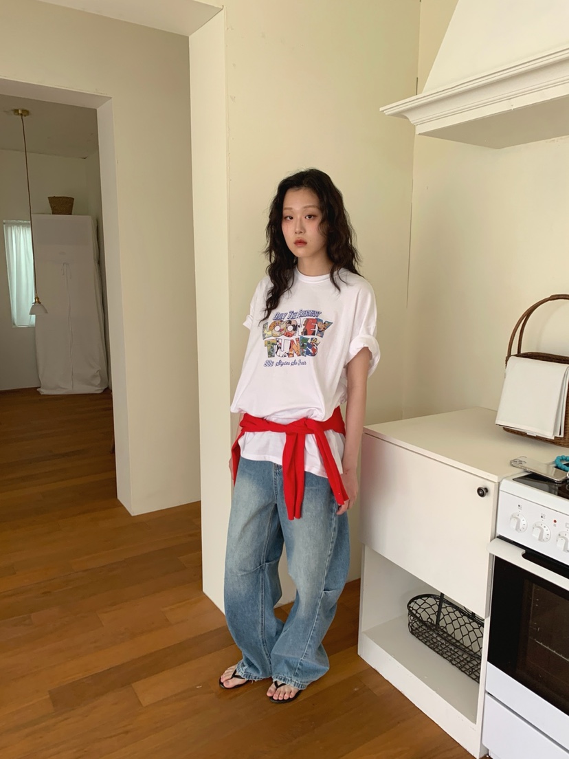 JKICHI韓國㊣直郵東大門代購女裝新款休閑25春夏推薦時尚T恤JKICHIT恤
