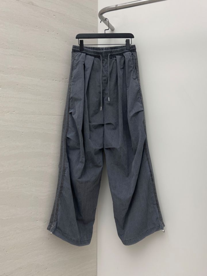HESTORY韓國㊣直郵東大門代購女裝新品推薦休閑褲男女同款尼龍HESTORY休閑褲圖色3