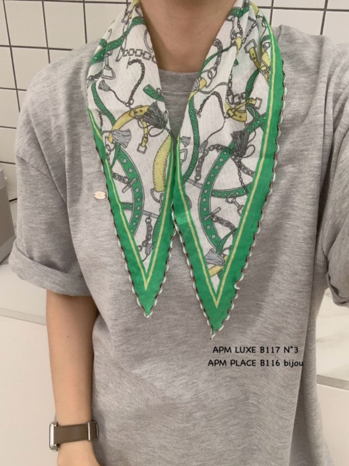 N3韓國直郵㊣女裝新款時尚熱賣人氣休閑25春夏推薦圍巾披肩N3圍巾/披肩