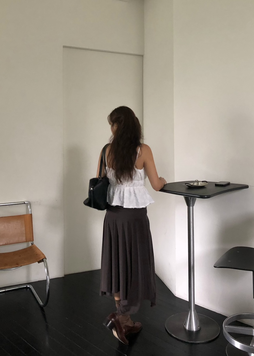 OUPPT韓國直郵㊣女裝新款人氣25春夏推薦休閑熱賣時尚長裙OUPPT長裙