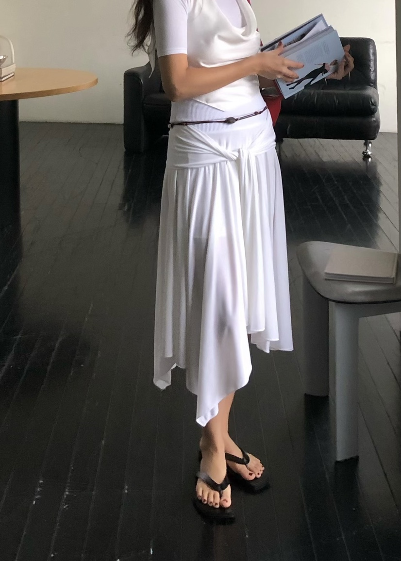 OUPPT韓國直郵㊣女裝新款人氣25春夏推薦休閑熱賣時尚長裙OUPPT長裙