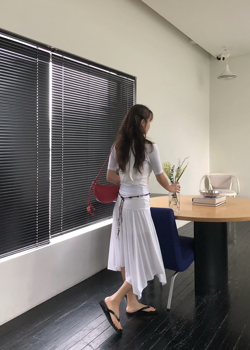 OUPPT韓國直郵㊣女裝新款人氣25春夏推薦休閑熱賣時尚長裙OUPPT長裙