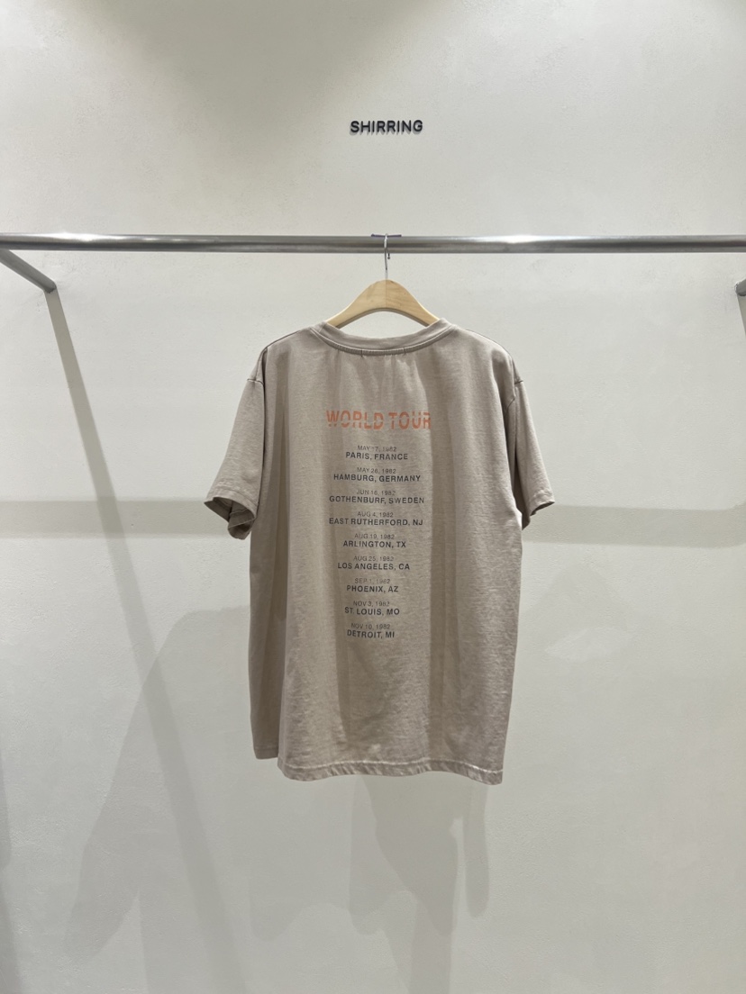SHIRRING直郵韓國代購㊣女裝新款休閑25春夏推薦熱賣時尚T恤SHIRRINGT恤圖色2