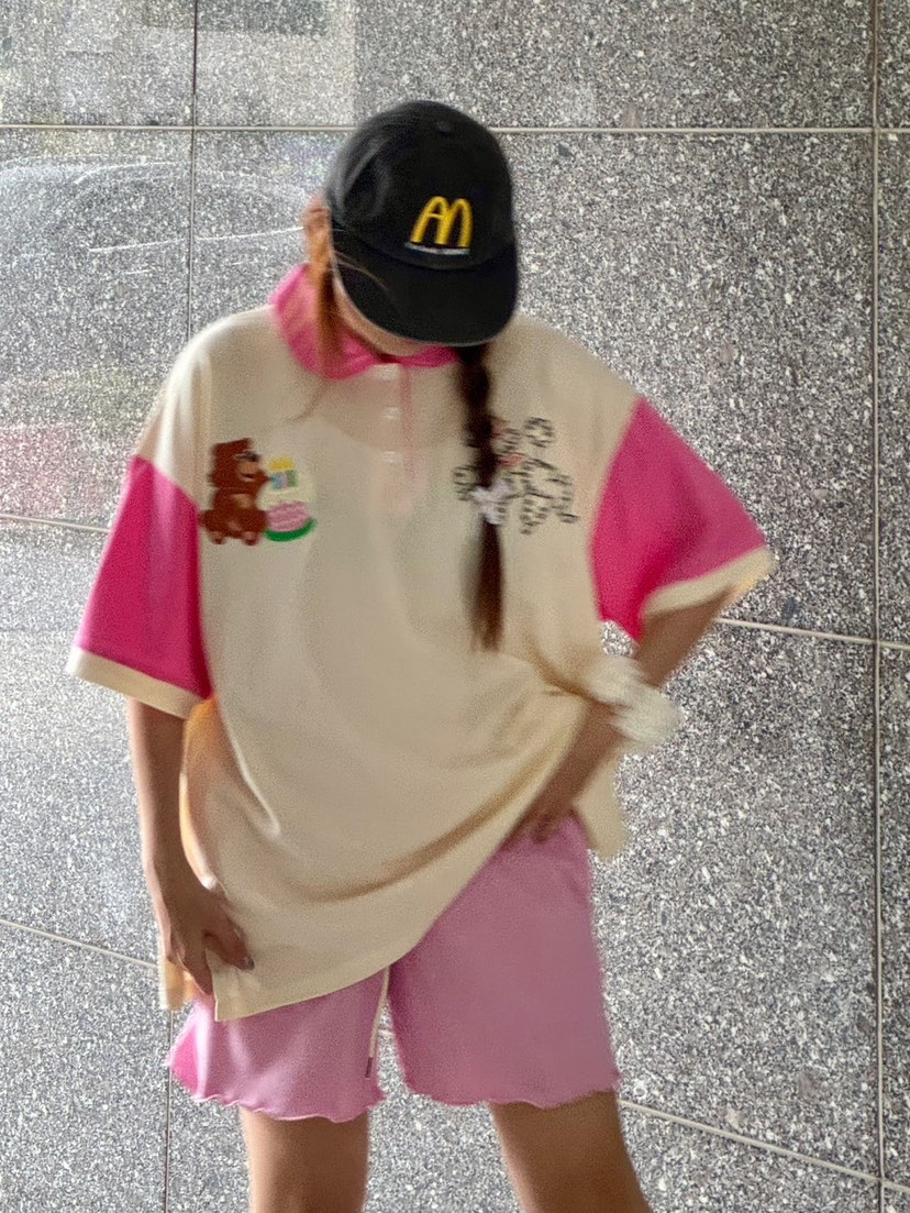 TOLL韓國㊣直郵東大門代購女裝新品25春夏推薦熱賣時尚T恤刺繡TOLLT恤