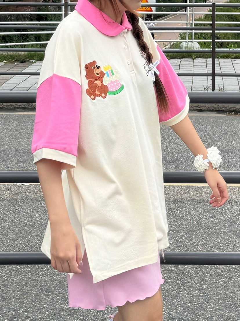 TOLL韓國㊣直郵東大門代購女裝新品25春夏推薦熱賣時尚T恤刺繡TOLLT恤