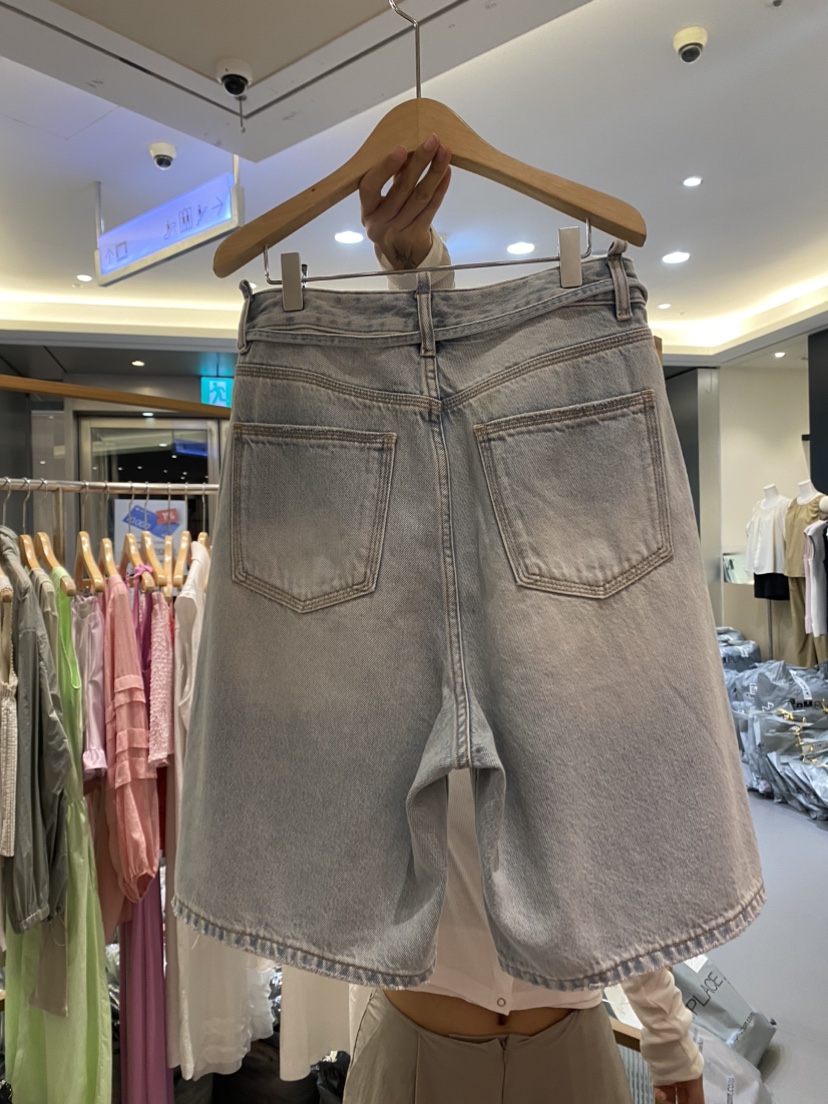 SOF韓國直郵㊣女裝新品熱賣休閑推薦25春夏時尚人氣短褲腰帶SOF短褲