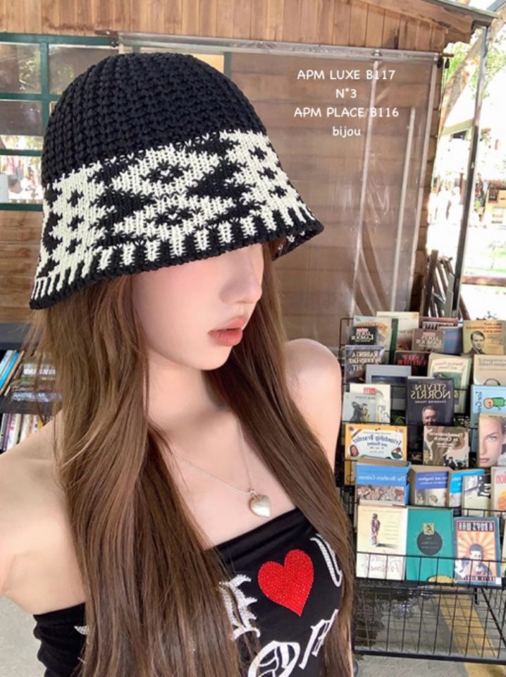N3韓國直郵㊣東大門實拍女裝新品人氣推薦時尚休閑25春夏帽子N3帽子