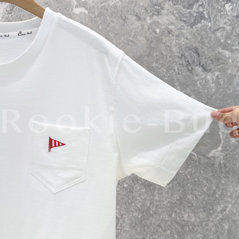 ROOKIE BUD韓國直郵㊣女裝新品休閑熱賣人氣時尚25春夏T恤口袋ROOKIE BUD-PT恤