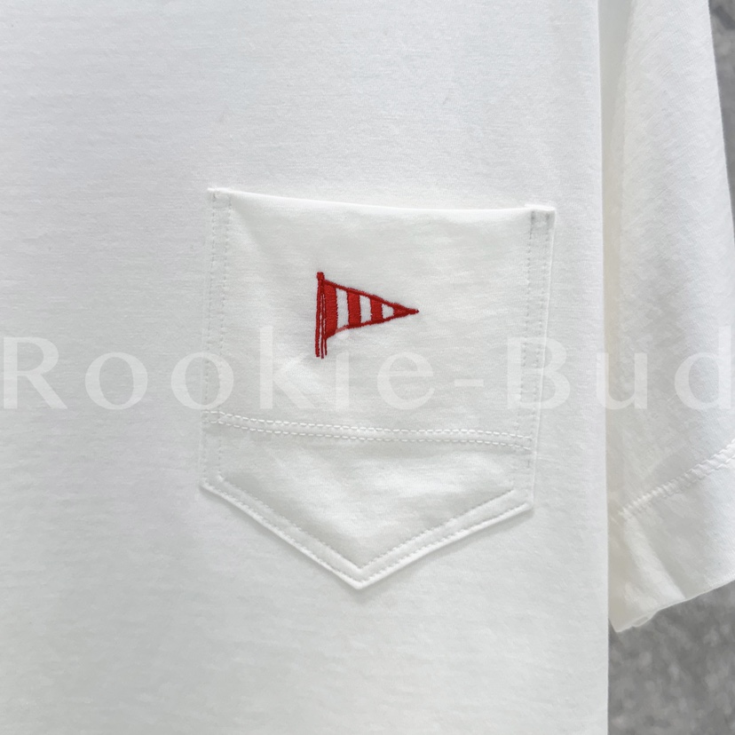 ROOKIE BUD韓國直郵㊣女裝新品休閑熱賣人氣時尚25春夏T恤口袋ROOKIE BUD-PT恤