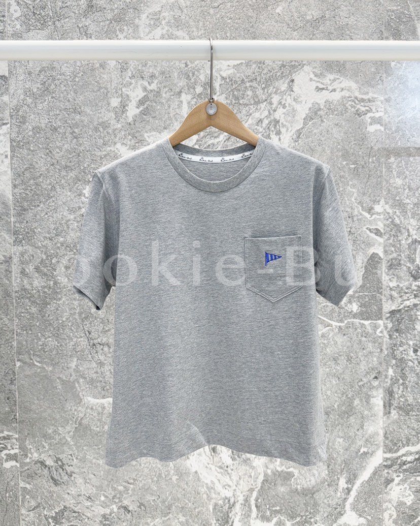 ROOKIE BUD韓國直郵㊣女裝新品休閑熱賣人氣時尚25春夏T恤口袋ROOKIE BUD-PT恤圖色4