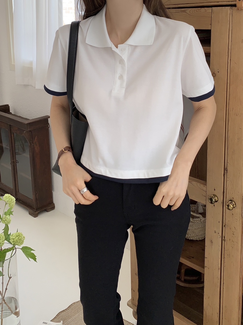 FORMSTUDIO韓國直郵㊣東大門實拍女裝新款時尚熱賣休閑人氣T恤FORMSTUDIOT恤