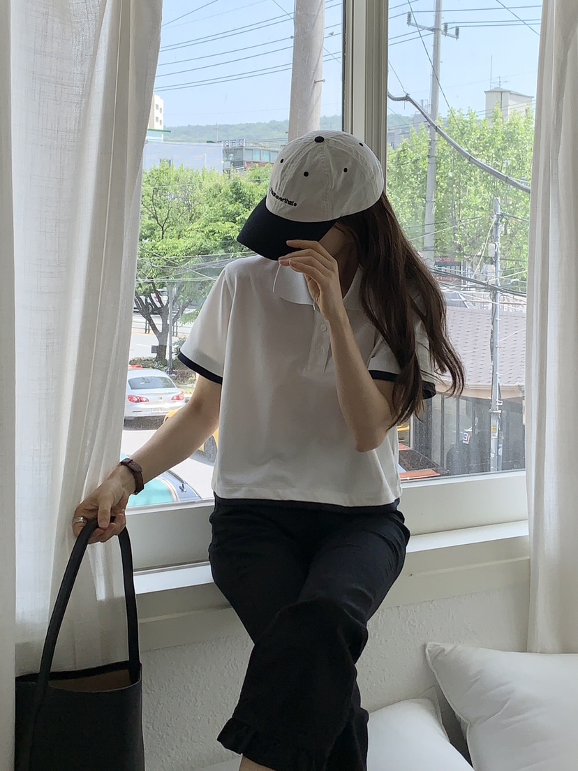 FORMSTUDIO韓國直郵㊣東大門實拍女裝新款時尚熱賣休閑人氣T恤FORMSTUDIOT恤