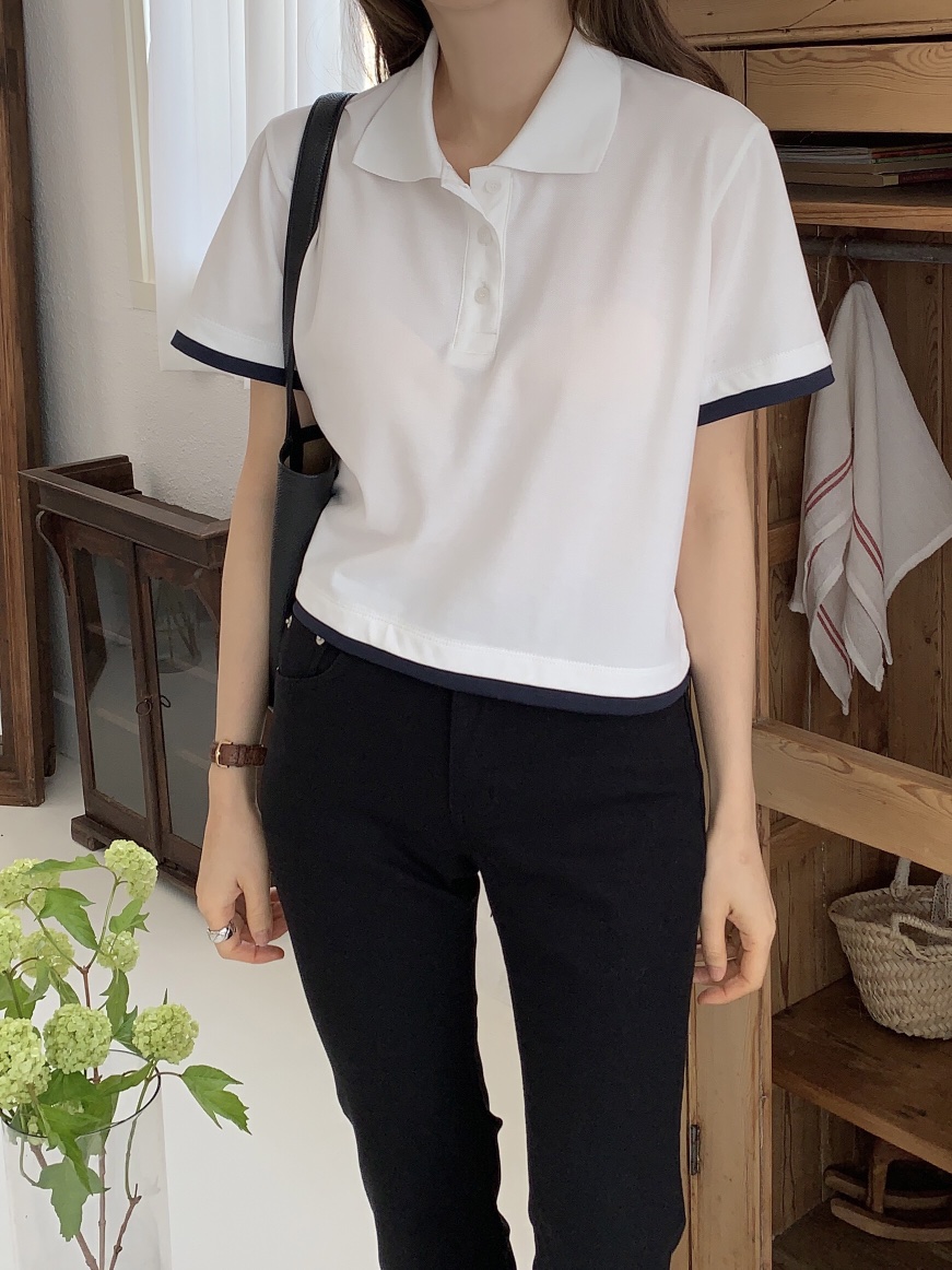 FORMSTUDIO韓國直郵㊣東大門實拍女裝新款時尚熱賣休閑人氣T恤FORMSTUDIOT恤