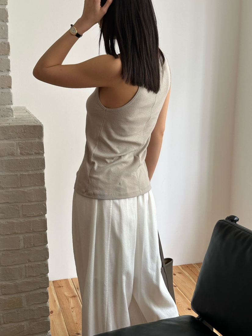 LE VASE韓國直郵㊣東大門實拍女裝新品人氣時尚25春夏吊帶背心LE VASE吊帶/背心