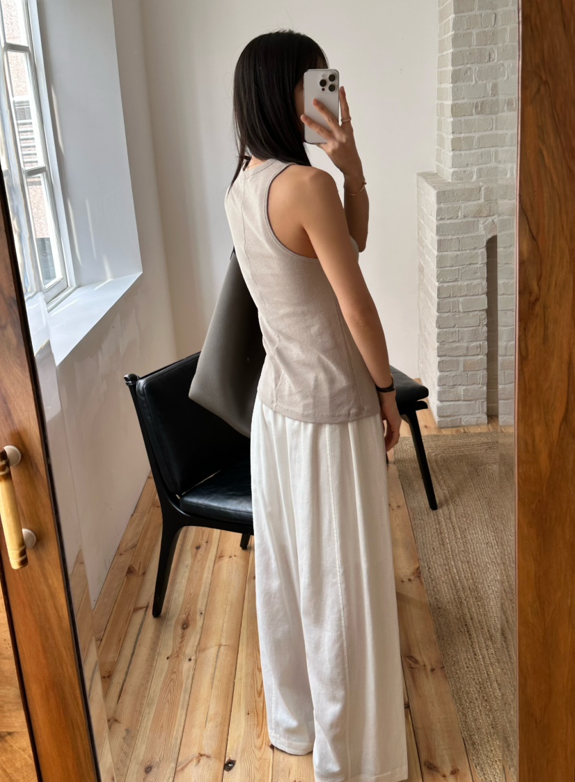 LE VASE韓國直郵㊣東大門實拍女裝新品人氣時尚25春夏吊帶背心LE VASE吊帶/背心