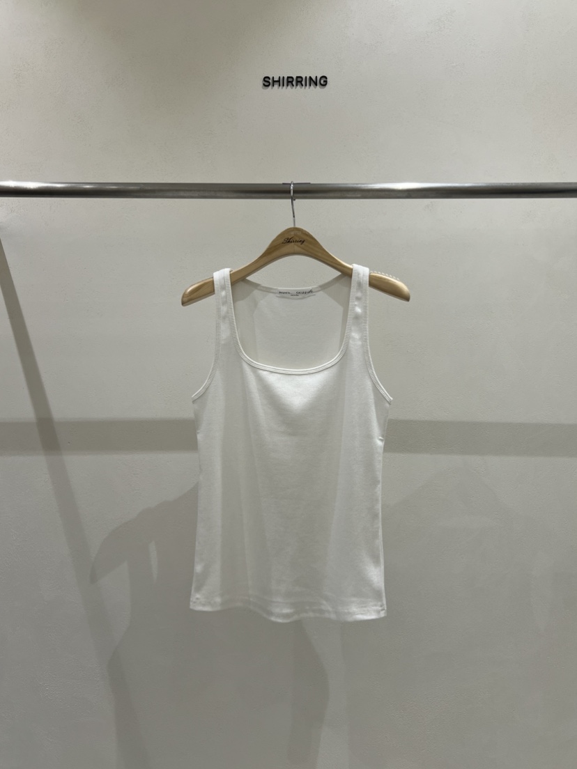 SHIRRING直郵韓國代購㊣女裝新品人氣25春夏時尚休閑吊帶背心SHIRRING吊帶/背心圖色3