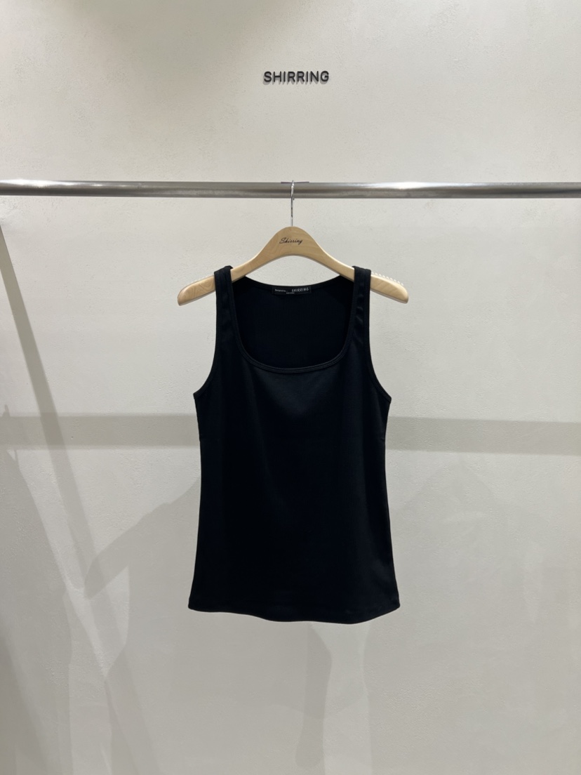 SHIRRING直郵韓國代購㊣女裝新品人氣25春夏時尚休閑吊帶背心SHIRRING吊帶/背心圖色5