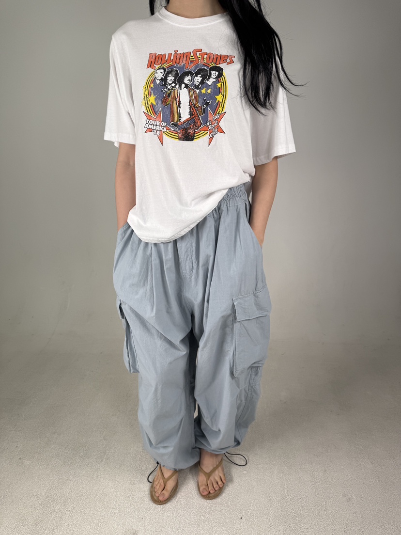 SHIRRING韓國直郵㊣女裝新款休閑人氣推薦25春夏熱賣時尚T恤SHIRRINGT恤