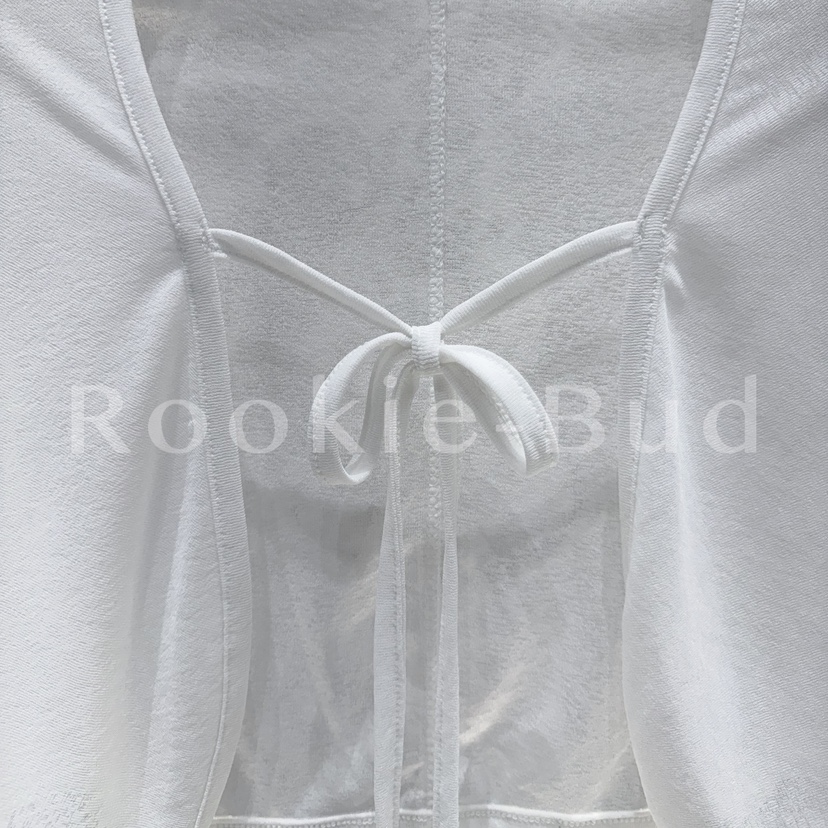 ROOKIE BUD韓國直郵㊣女裝新品推薦25春夏時尚長袖T恤短款ROOKIE BUD-P長袖T恤