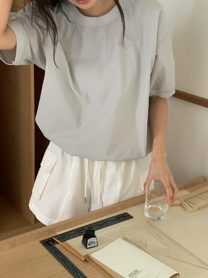 ANOU韓國直郵㊣女裝新款時尚25春夏推薦休閑人氣熱賣衛衣ANOU衛衣