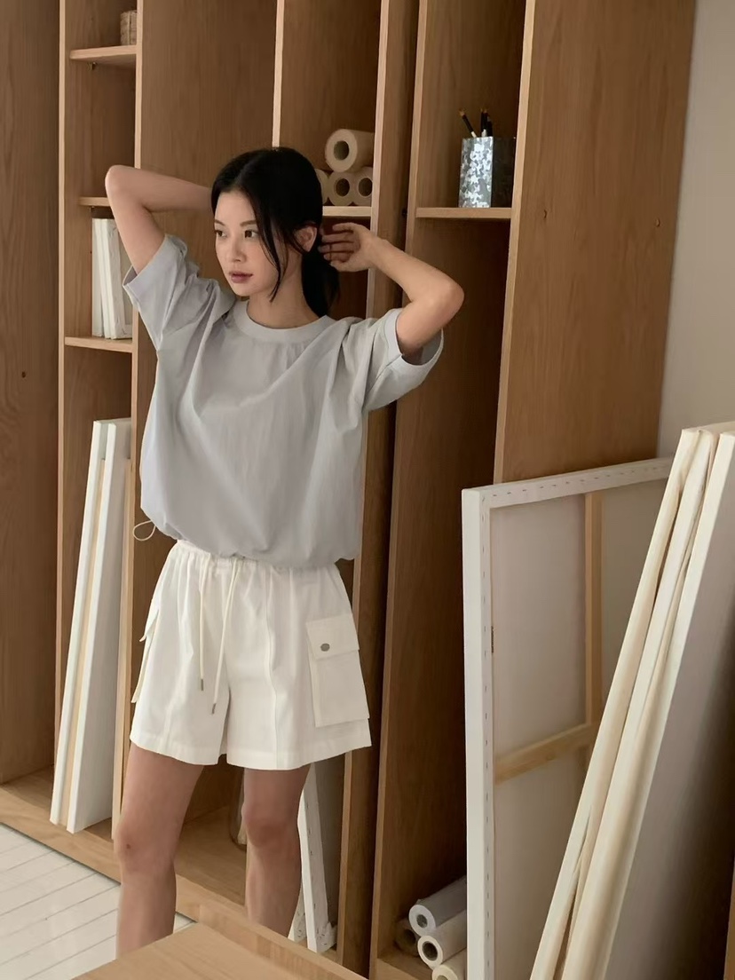 ANOU韓國直郵㊣女裝新款時尚25春夏推薦休閑人氣熱賣衛衣ANOU衛衣