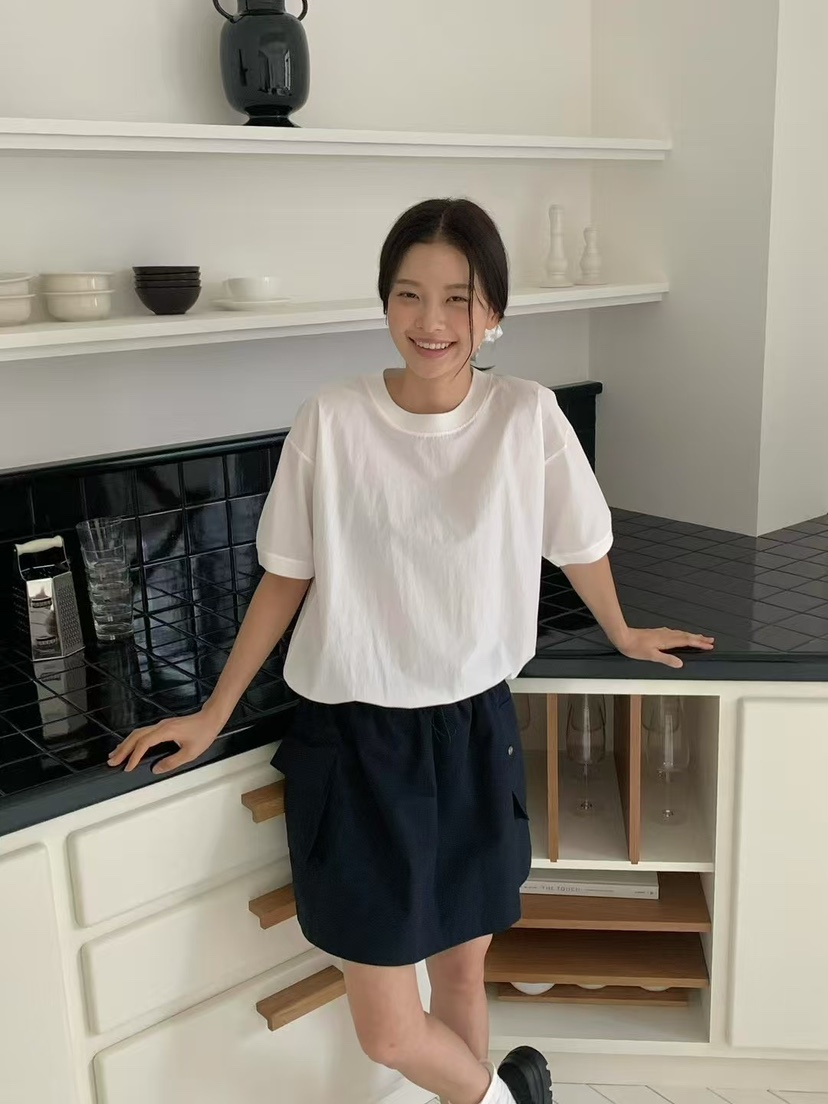 ANOU韓國直郵㊣女裝新款時尚25春夏推薦休閑人氣熱賣衛衣ANOU衛衣