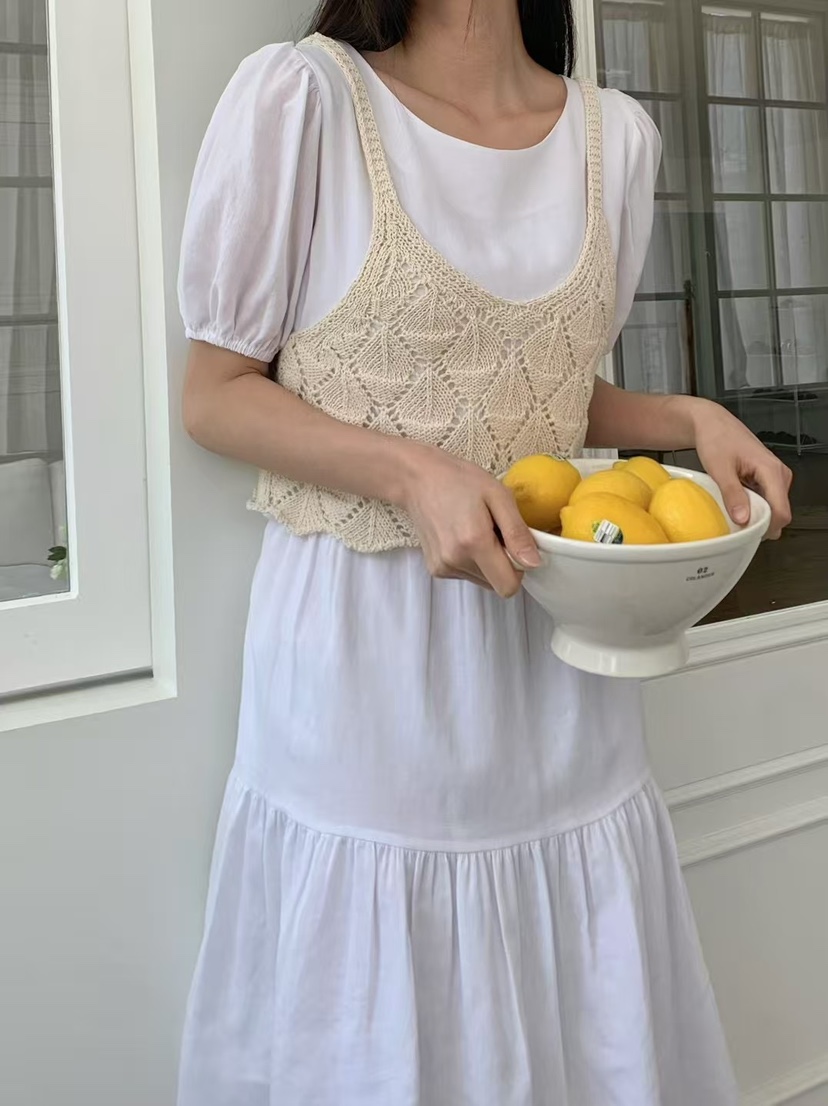 ANOU韓國㊣直郵東大門代購女裝新款休閑熱賣25春夏吊帶背心緊身ANOU吊帶/背心