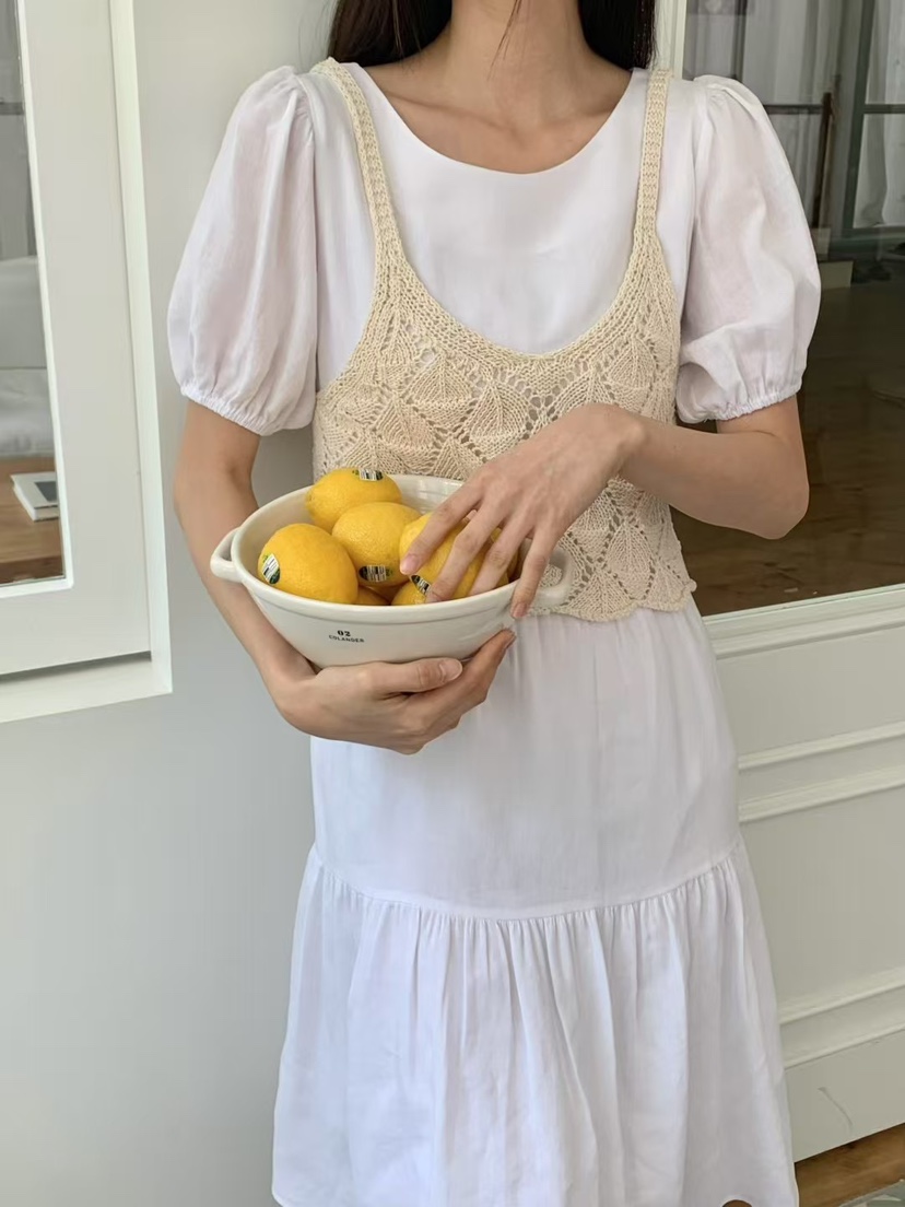 ANOU韓國㊣直郵東大門代購女裝新款休閑熱賣25春夏吊帶背心緊身ANOU吊帶/背心