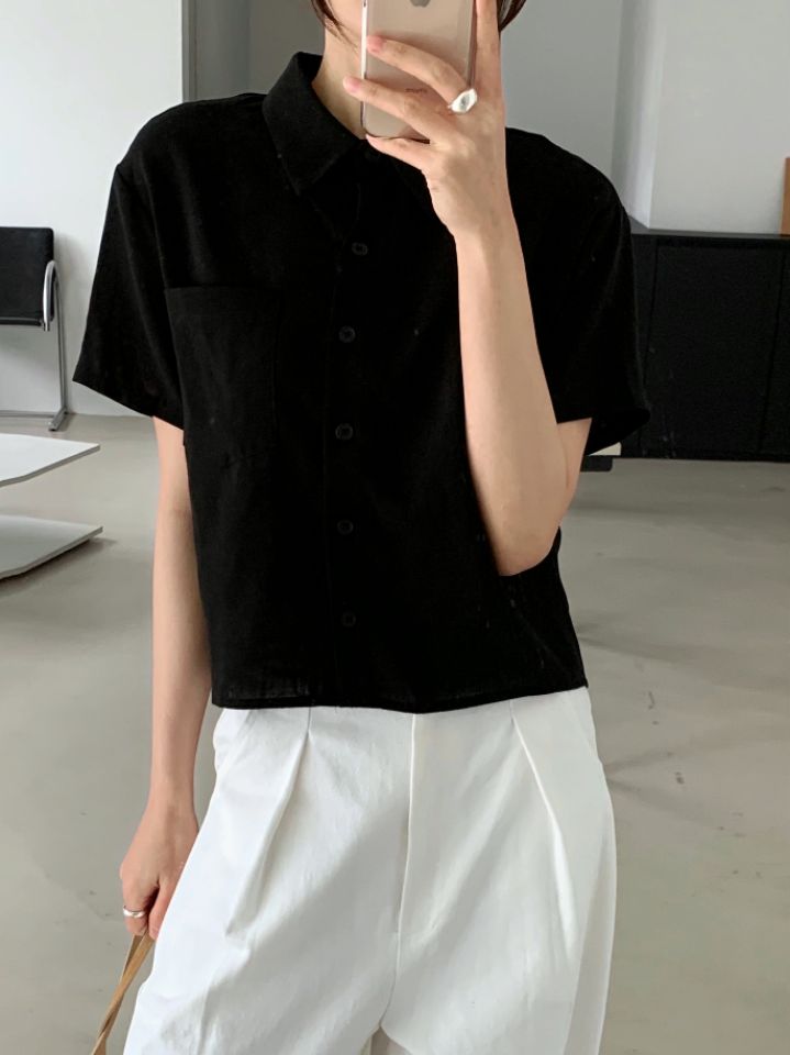 DOIT韓國直郵㊣東大門實拍女裝新品推薦25春夏時尚襯衫蕾絲衫DOIT襯衫/蕾絲衫
