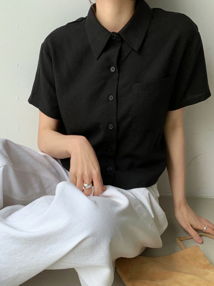 DOIT韓國直郵㊣東大門實拍女裝新品推薦25春夏時尚襯衫蕾絲衫DOIT襯衫/蕾絲衫