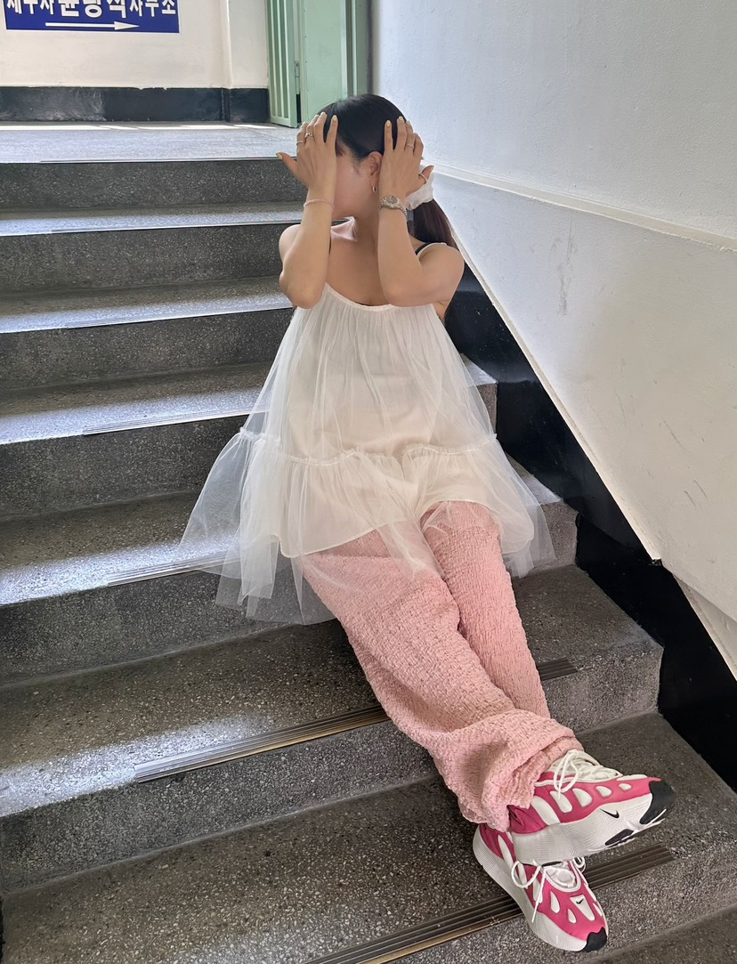BYRING韓國㊣直郵東大門代購女裝新款推薦時尚人氣25春夏休閑褲BYRING休閑褲