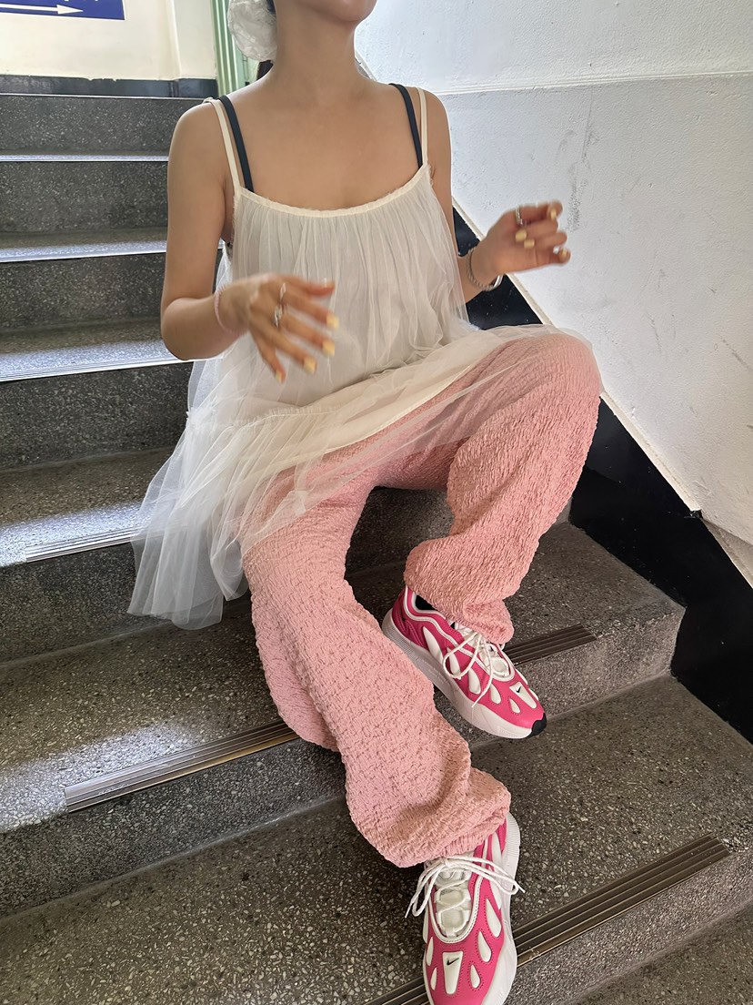 BYRING韓國㊣直郵東大門代購女裝新款推薦時尚人氣25春夏休閑褲BYRING休閑褲