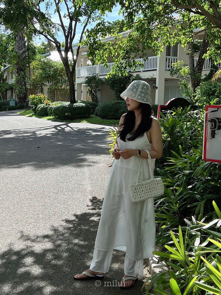 MILUI韓國直郵㊣女裝新品人氣熱賣休閑25春夏推薦時尚連衣裙MILUI連衣裙