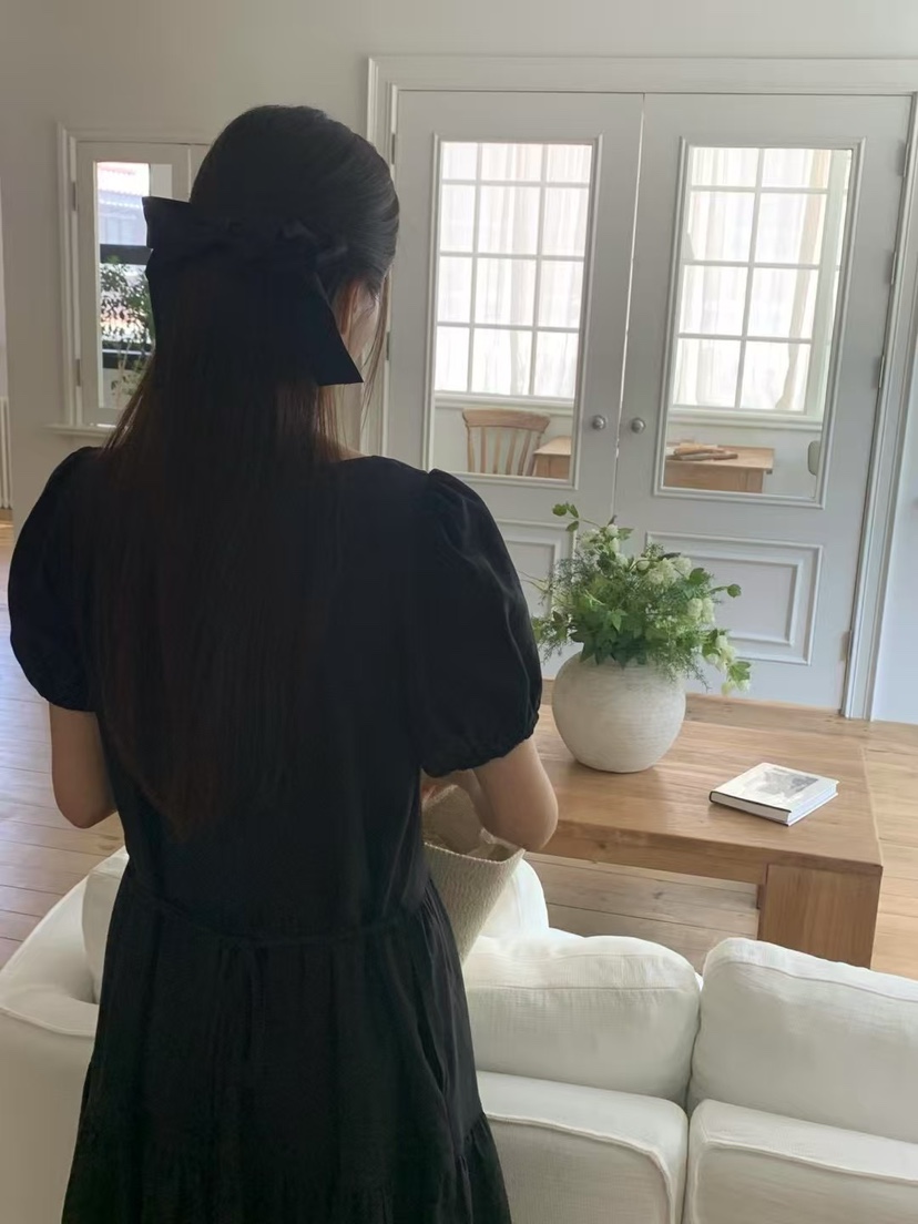 ANOU直郵韓國代購㊣女裝新品推薦時尚人氣休閑連衣裙含腰繩ANOU連衣裙