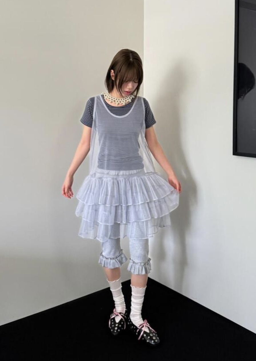 I I韓國直郵㊣女裝新品人氣休閑熱賣推薦時尚打底褲鯊魚褲ITSSONG打底褲/鯊魚褲