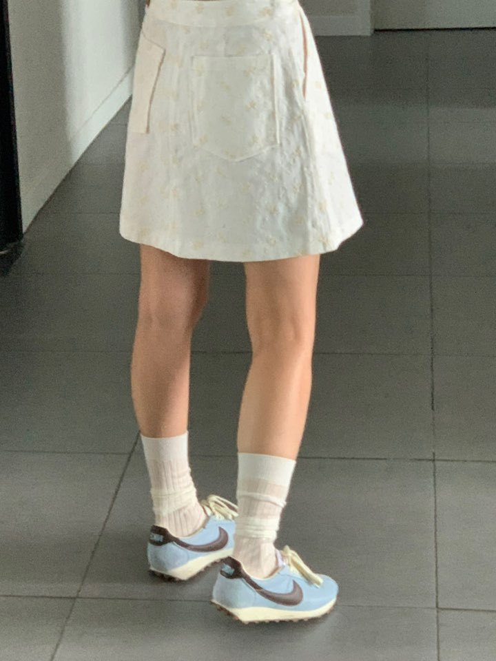MILUI韓國直郵㊣東大門實拍女裝新款推薦休閑時尚半身裙中短裙MILUI半身裙/中短裙