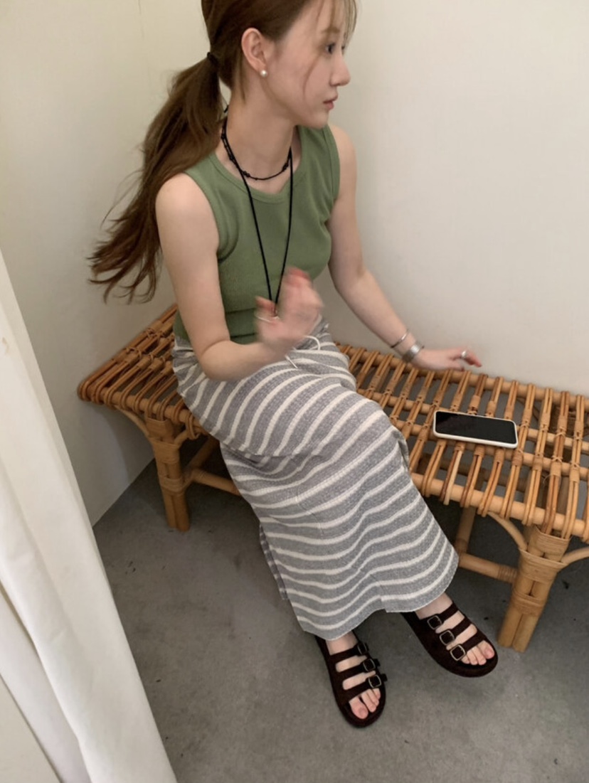 I I韓國直郵㊣東大門實拍女裝新款25春夏時尚人氣熱賣長裙ITSSONG長裙