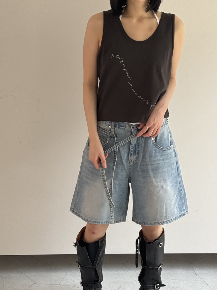 KARE/WEREPIECE韓國直郵㊣東大門實拍女裝新款25春夏吊帶背心KARE/WEREPIECE吊帶/背心