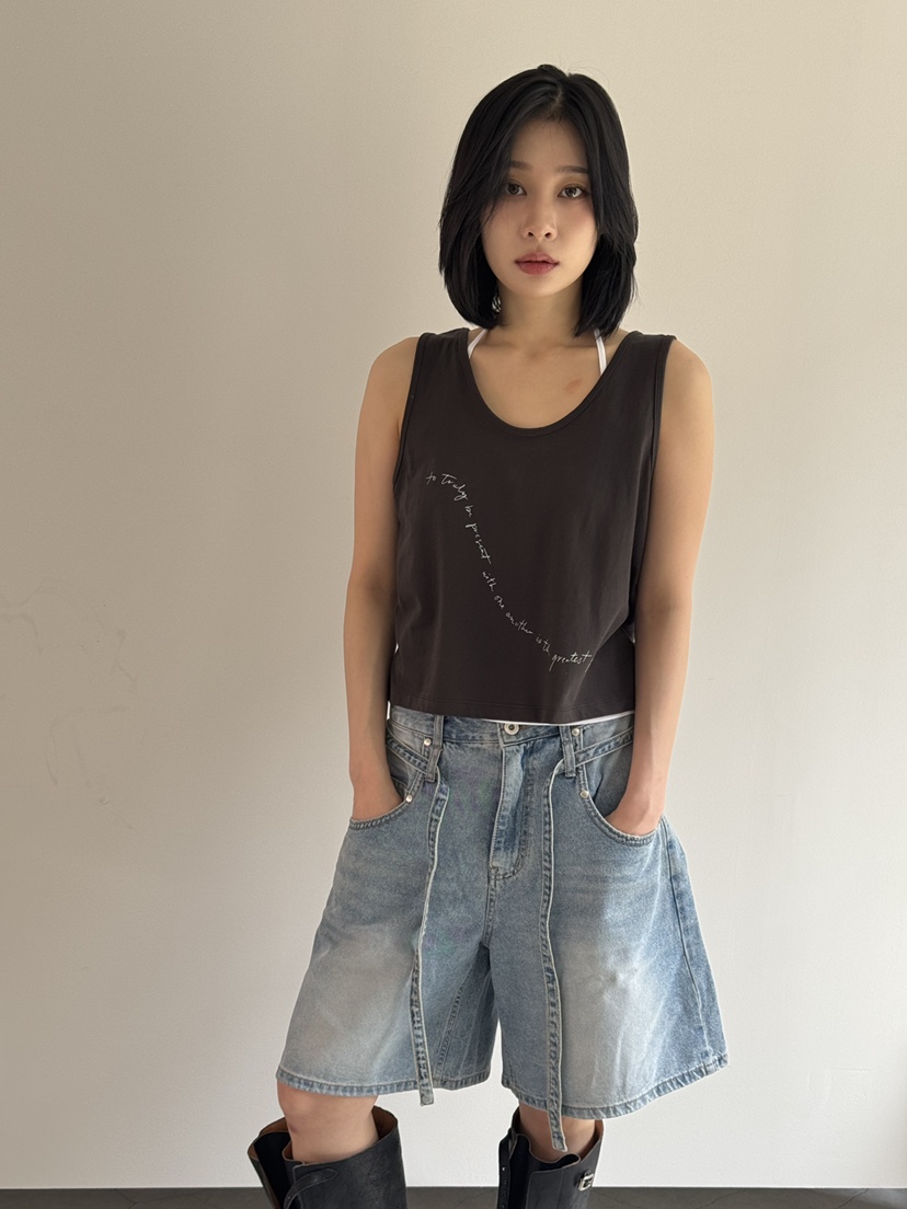 KARE/WEREPIECE韓國直郵㊣東大門實拍女裝新款25春夏吊帶背心KARE/WEREPIECE吊帶/背心