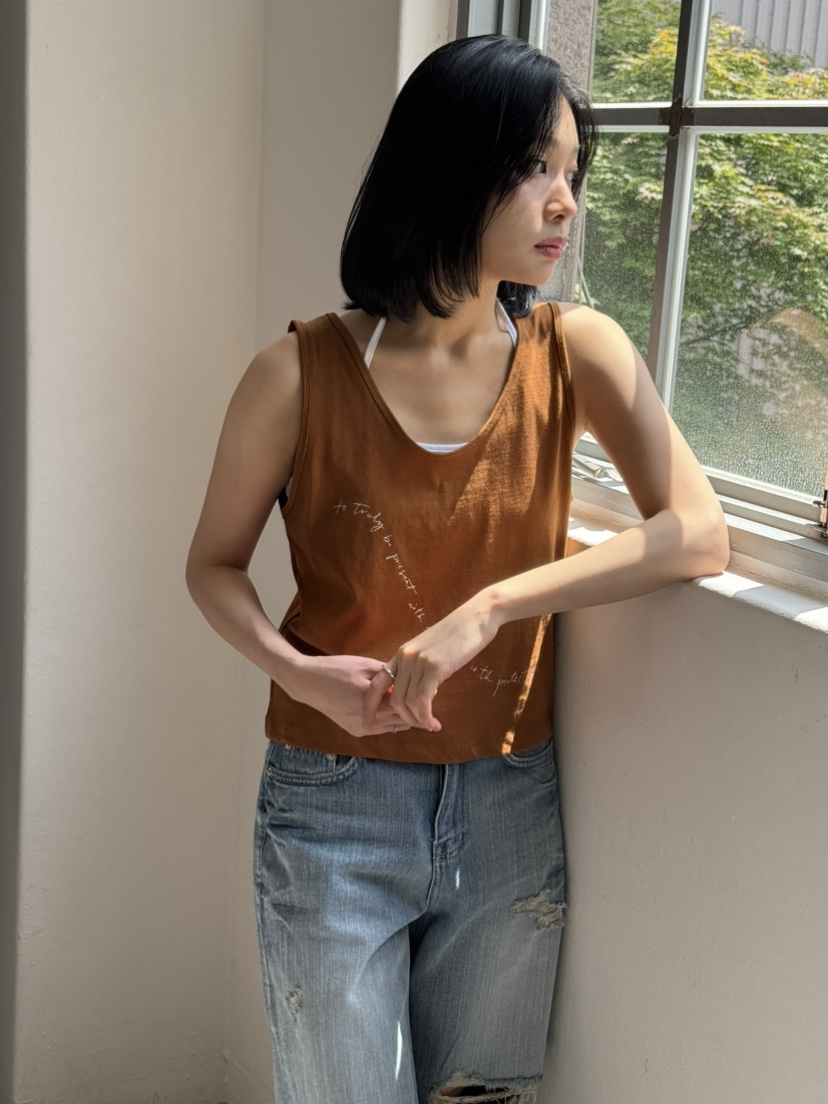 KARE/WEREPIECE韓國直郵㊣東大門實拍女裝新款25春夏吊帶背心KARE/WEREPIECE吊帶/背心