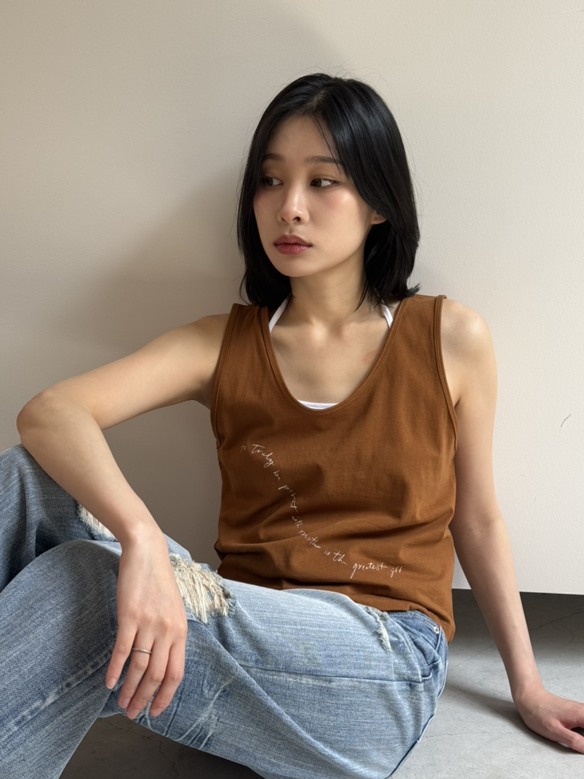 KARE/WEREPIECE韓國直郵㊣東大門實拍女裝新款25春夏吊帶背心KARE/WEREPIECE吊帶/背心