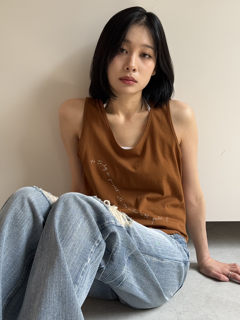 KARE/WEREPIECE韓國直郵㊣東大門實拍女裝新款25春夏吊帶背心KARE/WEREPIECE吊帶/背心