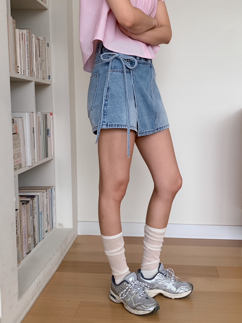 MILLIMETER韓國㊣直郵東大門代購女裝新款推薦休閑時尚裙褲MILLIMETER裙褲