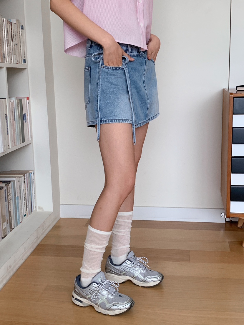 MILLIMETER韓國㊣直郵東大門代購女裝新款推薦休閑時尚裙褲MILLIMETER裙褲
