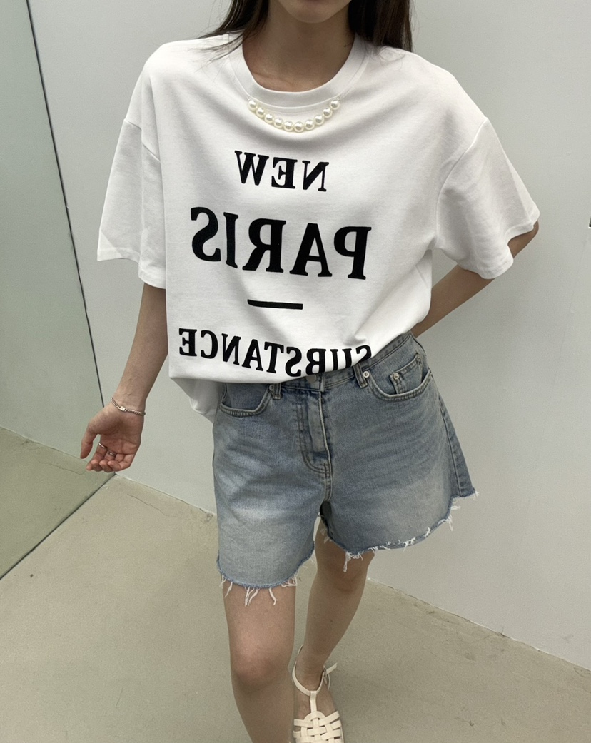 JMIND直郵韓國代購㊣女裝新款25春夏推薦時尚休閑人氣熱賣T恤JMINDT恤