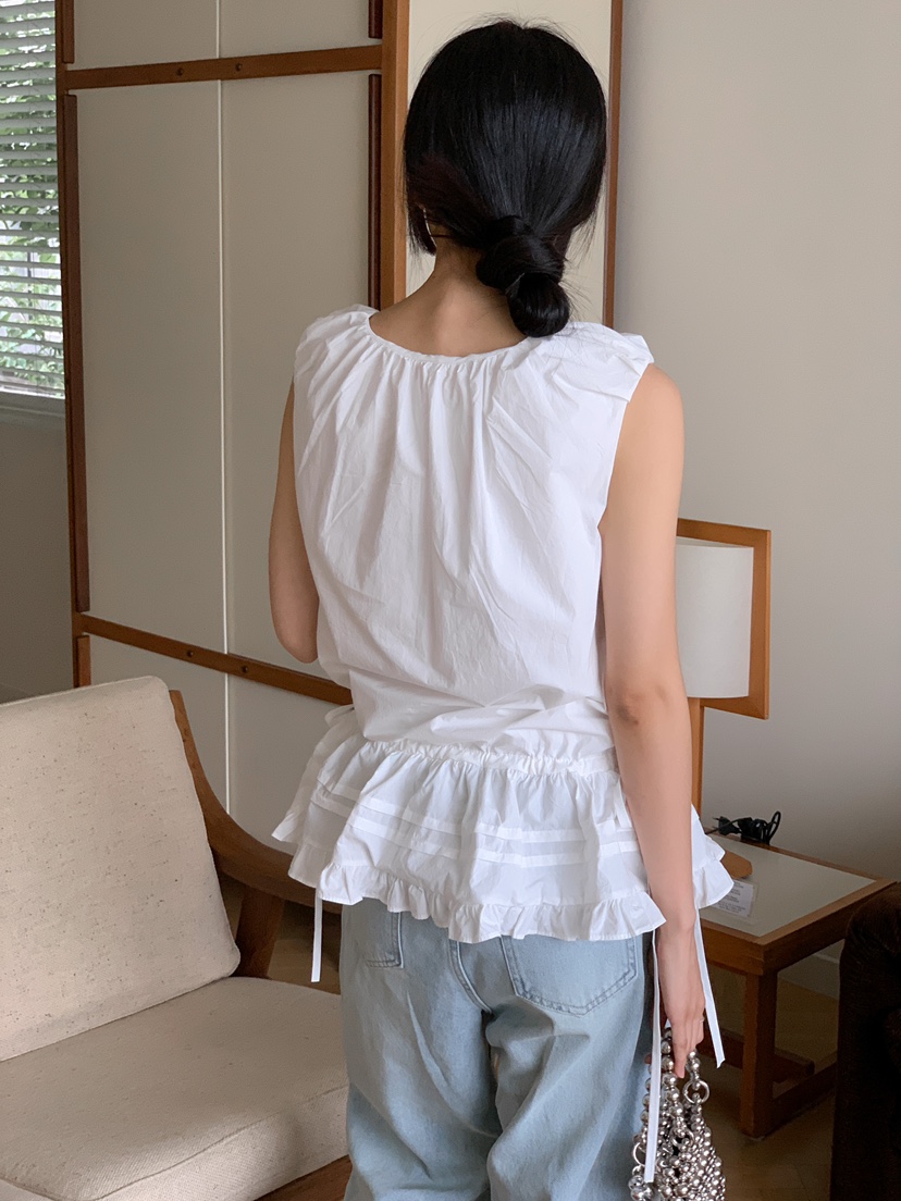 MILLIMETER韓國直郵㊣女裝新品休閑人氣時尚25春夏吊帶背心MILLIMETER吊帶/背心