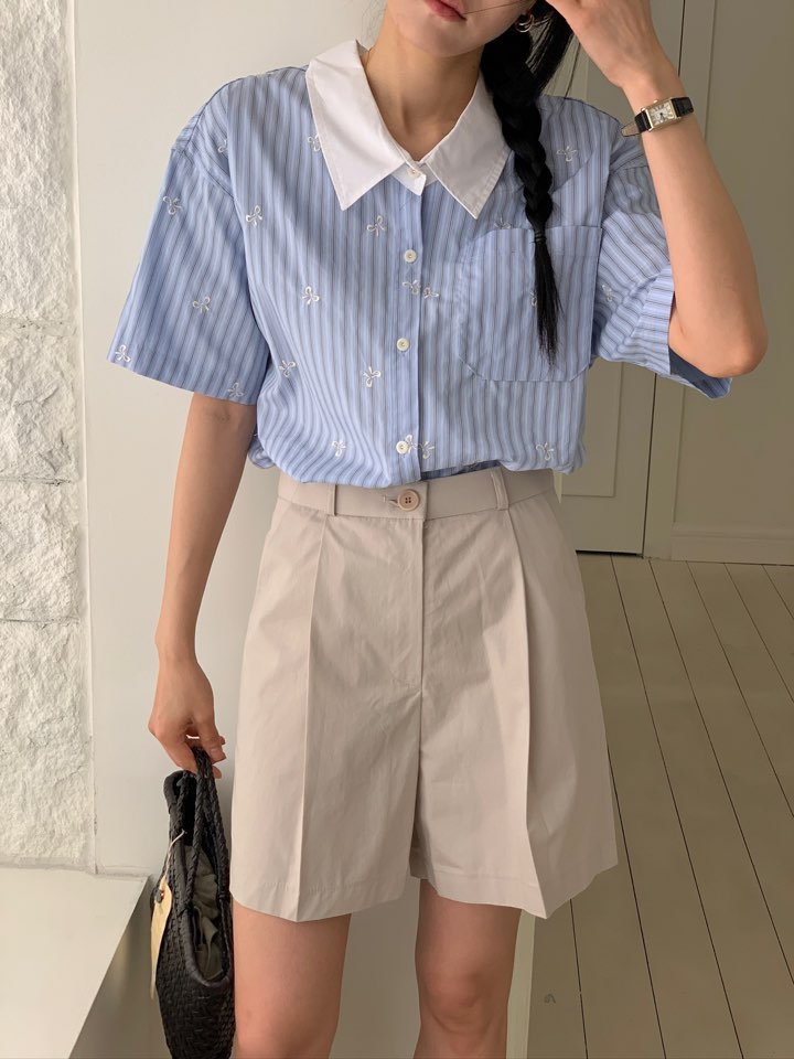 MILUI韓國㊣直郵東大門代購女裝新款推薦人氣休閑熱賣25春夏短褲MILUI短褲