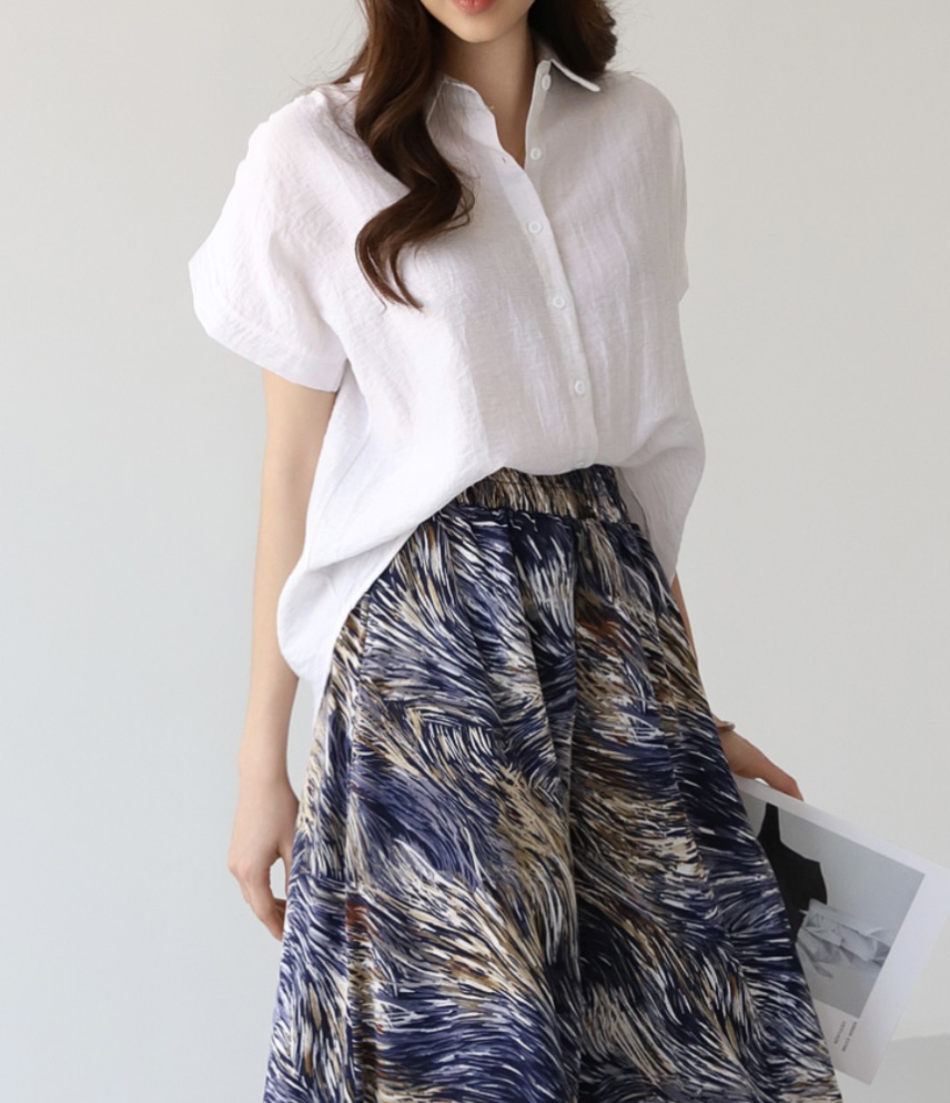 I BLLE韓國㊣直郵東大門代購女裝新品休閑25春夏襯衫蕾絲衫I BLLE襯衫/蕾絲衫