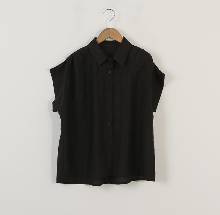 I BLLE韓國㊣直郵東大門代購女裝新品休閑25春夏襯衫蕾絲衫I BLLE襯衫/蕾絲衫圖色4